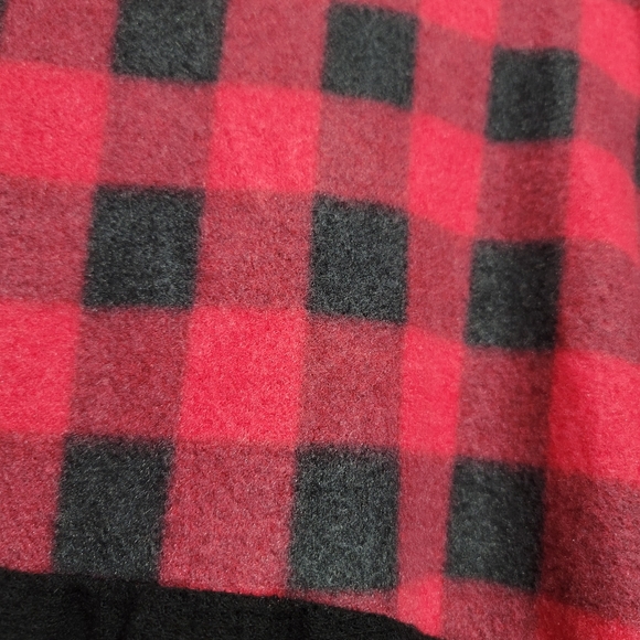 ces femme long sleeve buffalo check waffle thermal flowly bottom hem - Picture 6 of 14